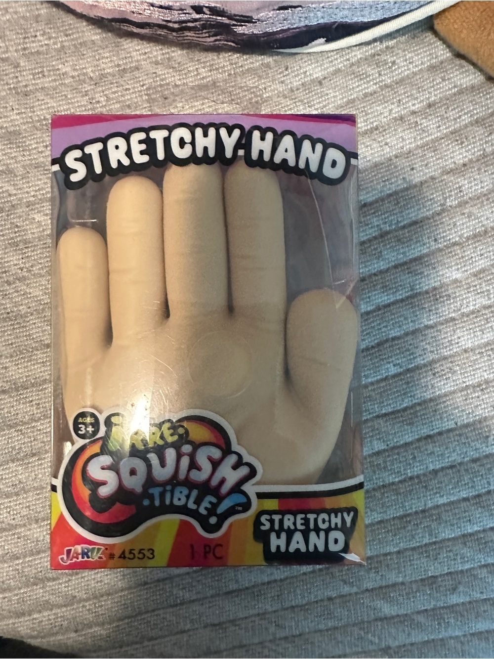Stretchy Hand Squishy Toy - Beige
